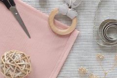 Sew your own merino winter wrap for baby